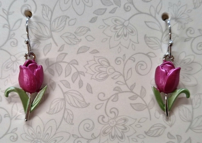 Tulip Drop Earrings